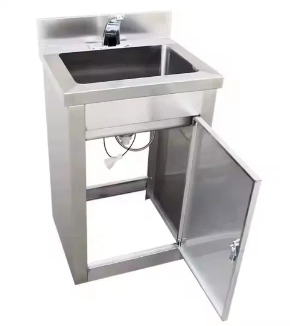 High quality Single Bowl Stainless Steel Sink Cabinet